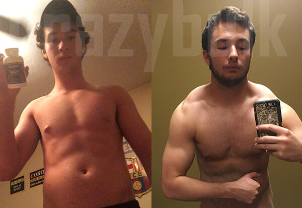 CALEB GAINED 30LBS OF MUSCLE WITH TREN-MAX