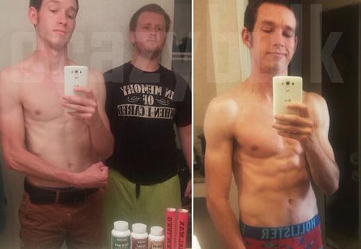 BRENDON GAINED 18LBS OF MUSCLE IN A MONTH!