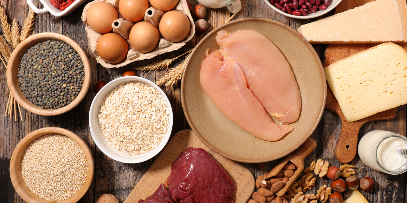 High Protein Foods for muscle building