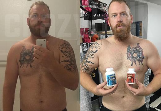 CHRISTOPHER POWERED THROUGH HIS LIFTING PLATEAU WITH CRAZYBULK.