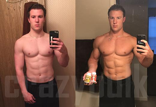 SCOTT PUSHED HARDER IN THE GYM WITH CRAZYBULK.